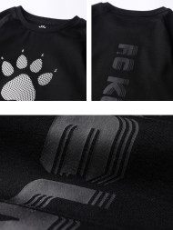 Детский лонгслив KELME Boys Long Sleeve T-Shirt Black