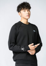 Свитшот KELME Men's Round Neck Sweater Black