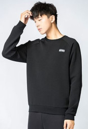 Свитшот KELME Men's Round Neck Sweater Black