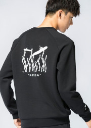 Свитшот KELME Men's Round Neck Sweater Black