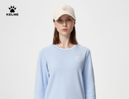 Свитшот KELME Round Neck Sweater Light Blue