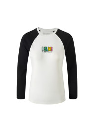 Лонгслив KELME Long-Sleeved T-Shirt (White/Black)