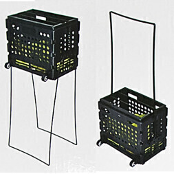 Корзина для теннисных мячей HEAD TM7003, на 72 мяча, пластик, черный