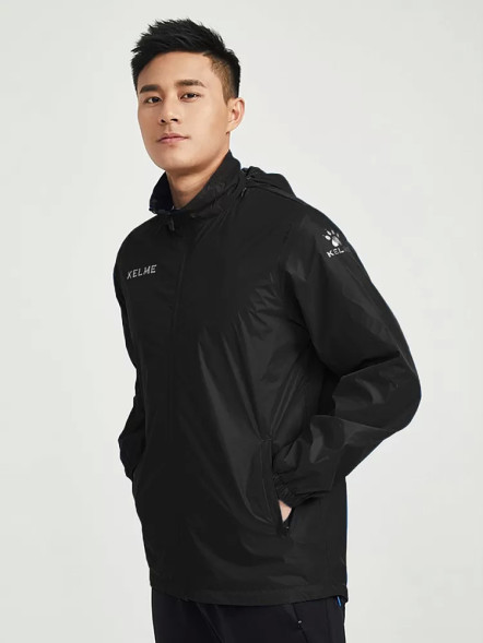 Ветровка KELME Raincoat Black