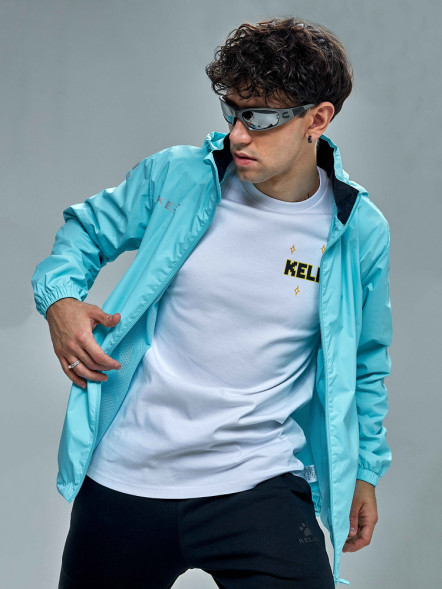 Ветровка KELME Raincoat Light Blue