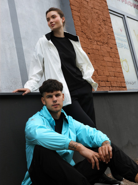 Ветровка KELME Raincoat Light Blue