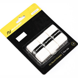 Овергрип NEVA SPORT, UOA2-101, упак. по 3 шт, 0.6 мм, 110см, белый