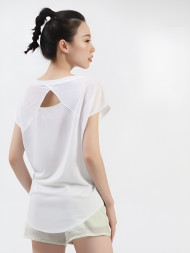 Футболка KELME Round Neck Short Sleeve T-Shirt White