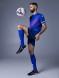 Футбольная форма KELME Short Sleeve Football Uniform (Blue/Dark Blue)