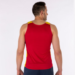 Майка на бретельках JOMA RECORD II Красный-желтый