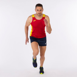 Майка на бретельках JOMA RECORD II Красный-желтый