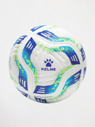 Футбольный мяч KELME Heat-Bonded Soccer Ball (White/Blue)