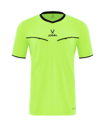 Футболка судейская JOGEL DIVISION PerFormDRY Referee SS Tee 2.0, желтый неон