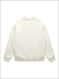 Свитшот KELME Fleece Crew Neck Sweatshirt White