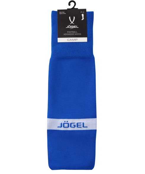 Гетры футбольные JOGEL CAMP ADVANCED SOCKS, синий/белый