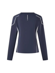 Женский лонгслив KELME Crew Neck Long-Sleeved T-shirt Dark Blue