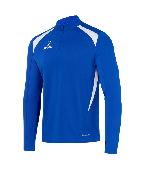 Джемпер тренировочный JOGEL DIVISION PerFormDRY Training 1/4 Zip Top, синий, детский