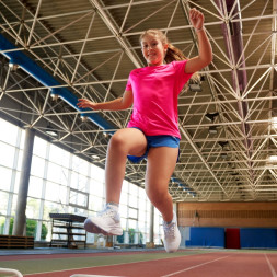 Футболка с коротким рукавом RECORD II Ярко розовый