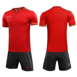 Форма футбольная KELME SHORT SLEEVE FOOTBALL SET Бело-синий (104)