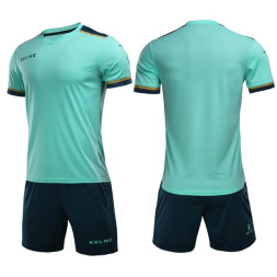 Форма футбольная KELME SHORT SLEEVE FOOTBALL SET Бело-синий (104)