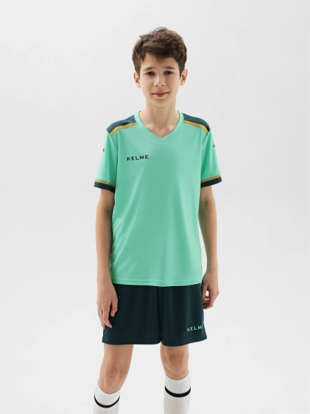 Детская футбольная форма KELME Football Suit (Teal/Blue-green)