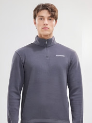 Олимпийка KELME Half Open Sweatshirt Dark Grey