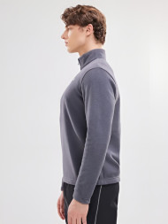 Олимпийка KELME Half Open Sweatshirt Dark Grey