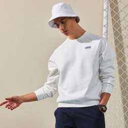 Свитшот KELME Men's Round Neck Sweater White