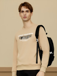 Свитшот KELME Round Neck Sweater Beige