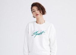 Свитшот KELME Women's Round Neck Sweater White