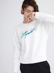 Свитшот KELME Women's Round Neck Sweater White