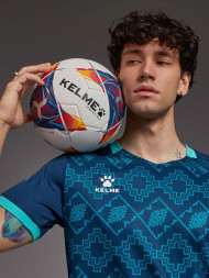 Футбольная форма KELME Short-Sleeved Football Suit Dark Blue