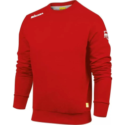 Толстовка MIKASA MT529-04-3XL, р.3XL, 70% хлопок, 30% полиэстер, красный