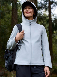 Демисезонная куртка KELME Hooded Fleece-Lined Woven Coat Grey