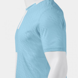 ФУТБОЛКА С КОРОТКИМ РУКАВОМ PROTEAM III СВЕТЛО-ГОЛУБОЙ БЕЛЫЙ