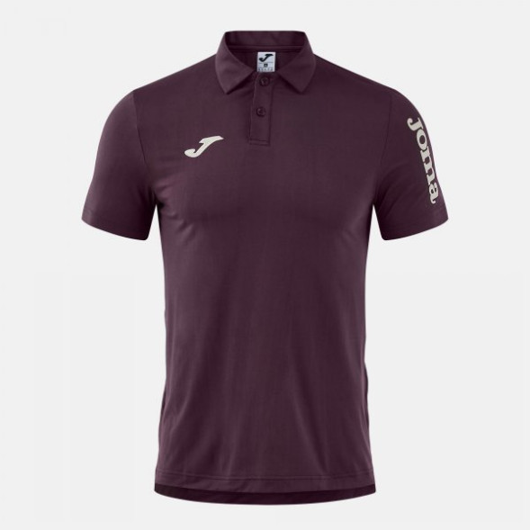 ПОЛО С КОРОТКИМ РУКАВОМ INVICTUS БОРДОВЫЙ