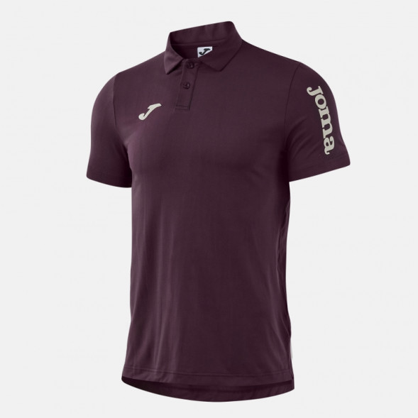 ПОЛО С КОРОТКИМ РУКАВОМ INVICTUS БОРДОВЫЙ