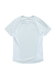 Фууболка KELME Round Neck Short Sleeve T-Shirt Light Blue