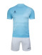 Футбольная форма KELME Short Sleeve Football Uniform (Light Blue/White)