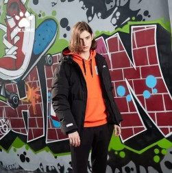 Пуховик KELME Men's Down Jacket Black