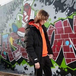 Пуховик KELME Men's Down Jacket Black