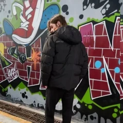Пуховик KELME Men's Down Jacket Black