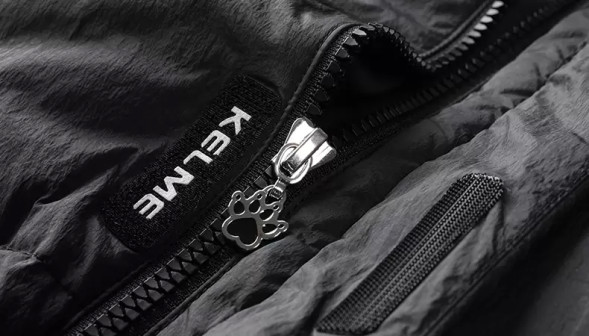 Пуховик KELME Men's Down Jacket Black