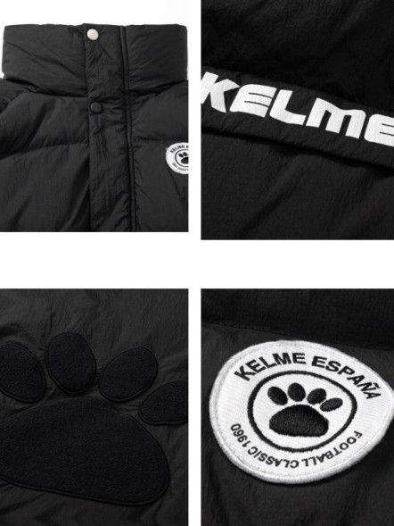 Пуховик KELME Men's Down Jacket Black