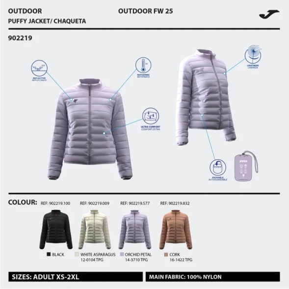 CHAQUETA LIGERA MYSTIC  
