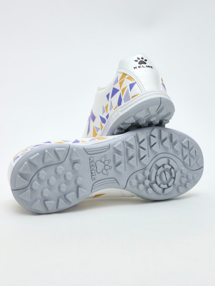 Детские шиповки KELME Children's Football Shoes (TF) White
