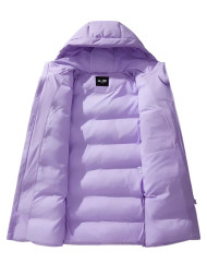 Пуховик KELME Long Cotton Coat Violet