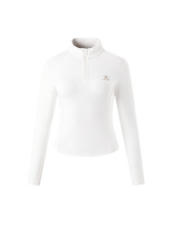 Лонгслив KELME Half-Open Long-Sleeved T-shirt White