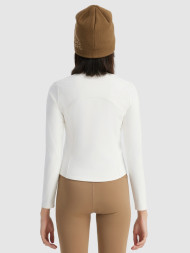 Лонгслив KELME Half-Open Long-Sleeved T-shirt White