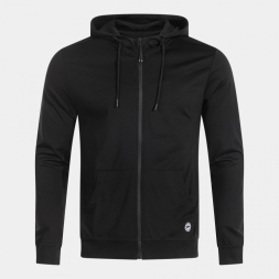 CHAQUETA CON CAPUCHA INDOOR GYM NEGRO